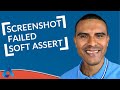 How to take a screenshot when soft assert fails | TestNG | automateNow