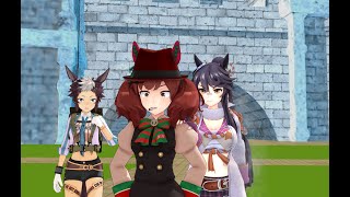 【ウマ娘MMD】カリオストロの城_伯爵との謁見シーン