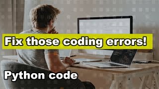 Fix those Python errors - Random number guessing game