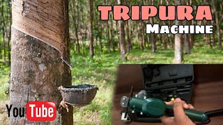 Rubber tapping machine in Tripura rubber technology