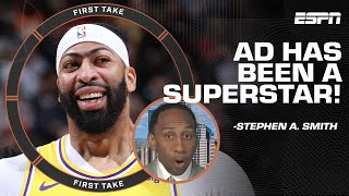 Anthony Davis has been a SUPERSTAR! 🤩 Stephen A. can't dismiss the Lakers' title hopes | First Take