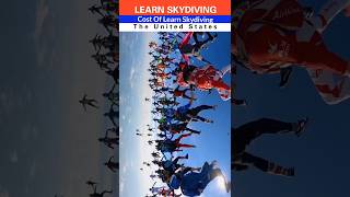 How Much Cost For Learn Skydiving In USA | Adventure | Tandem | Parachute Training Course | America