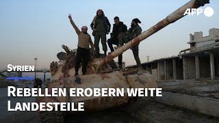 Dschihadisten in Syrien auf dem Vormarsch - Aleppo gefallen | AFP