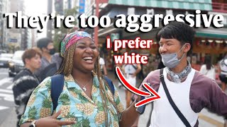 would Japanese men date black women? Street interview
