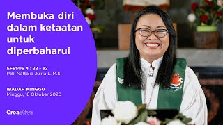 Ibadah Minggu | Membuka diri dalam Ketaatan untuk diperbaharui