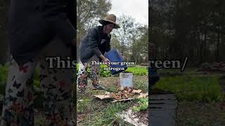 How to make a compost pile easy