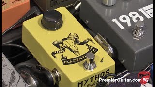 SNAMM '17 - Mythos Pedals Erlking Overdrive, Golden Fleece, Mjolnir, and Daedalus Demos