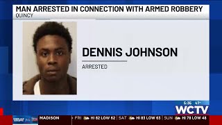 One man arrested in connection with armed robbery in Quincy, police say