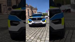 Polizei Saarland - Einsatzfahrzeug der Operativen Einheit #team #police #car #ford