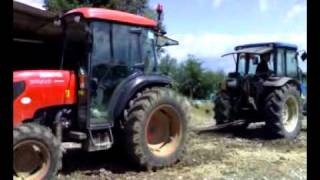 new holland   tns  70 VS   kubota m8540