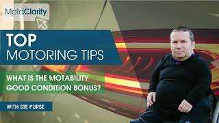 What Is The Motability Good Condition Bonus? | MotaClarity