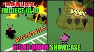 Roblox Project Jojo Killer Queen Videos 9tube Tv - roblox project jo jo killer queen showcase