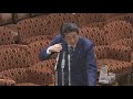 2020年3月9日 参議院予算委員会