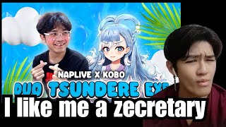 DUO TSUNDERE EXE | NAPLIVE X KOBO KANAERU REACTION!!!!