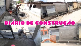 DIARIO DE CONSTRUÇÃO DA NOSSA CASA #13 REBOCAMOS A FAIXADA DA CASA! #mãededois #casapropria