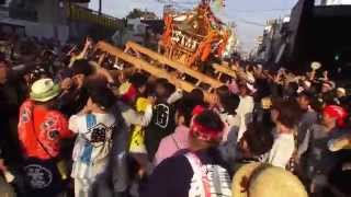 平成27年 羽田神社「羽田祭り」町内神輿連合渡御。