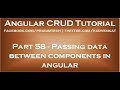 Passing data between components in angular