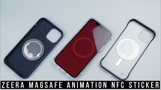 ZEERA MagSafe NFC Tag/Chip Sticker:Bring MagSafe Animation To Ur 3rd-Party MagSafe Case For iPhone12