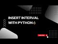 Insert Intervals Leetcode 57 Explanation