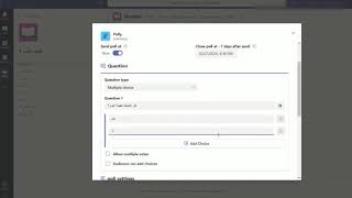 How to Make a Survey Using Polly Feature on Microsoft Teams.