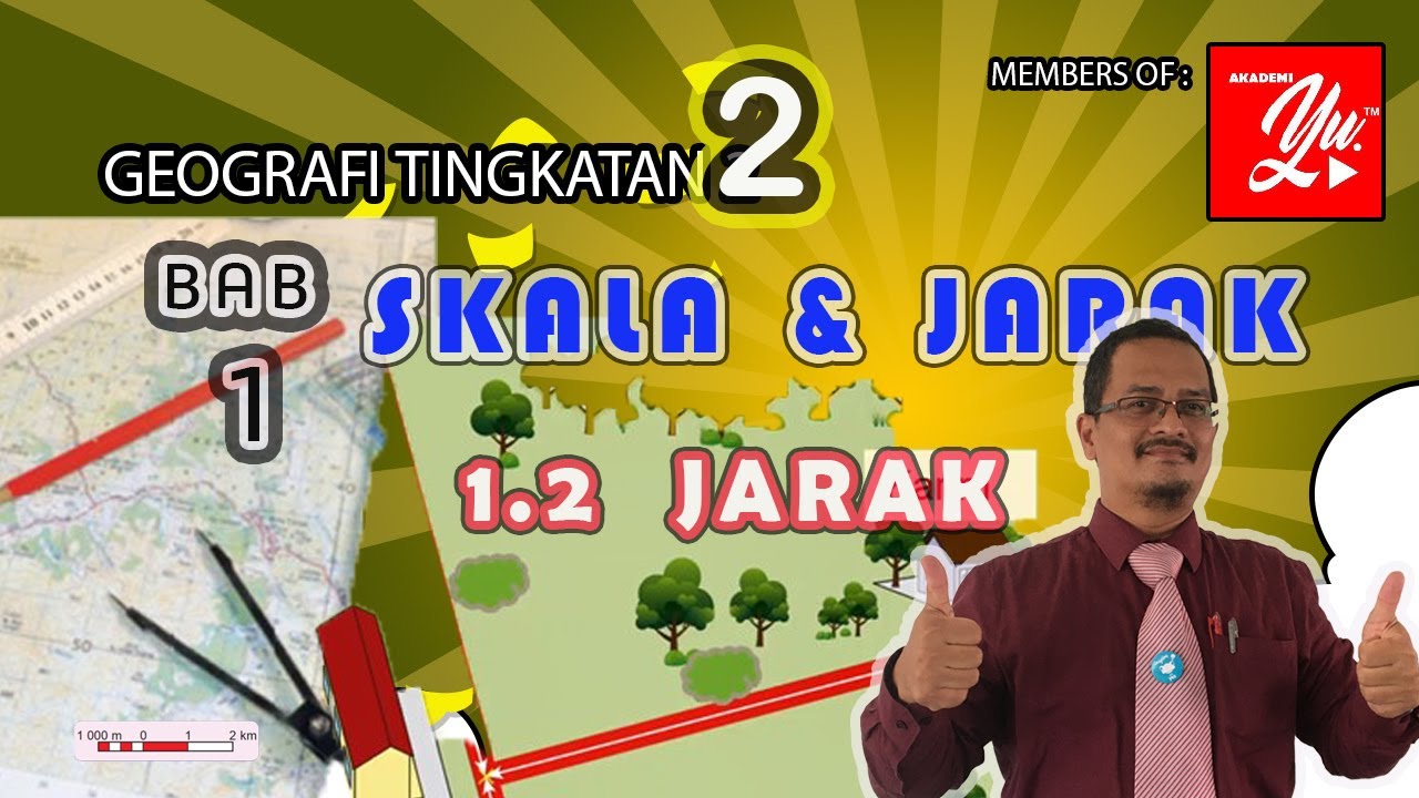 Geografi Tingkatan 2: Bab 1 Skala Dan Jarak | 1.2 JARAK - YouTube