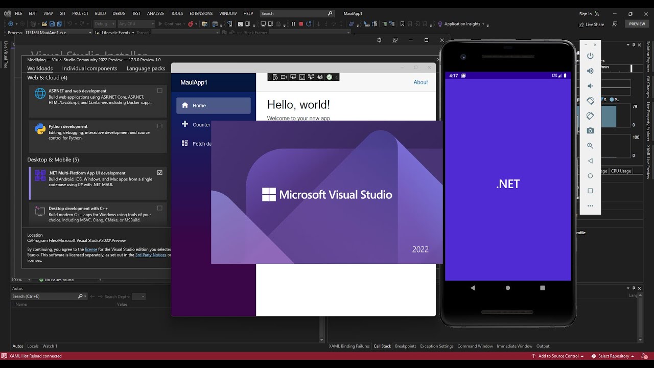 Build Hybrid Apps With Blazor & .NET MAUI | Visual Studio 2022 - YouTube