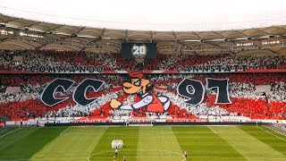 VfB Stuttgart - Dynamo Dresden - Choreo 20 Jahre Commando Cannstatt - 16/17 CannstatterKurveTV