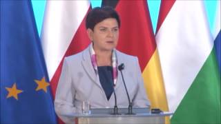 Premier Beata Szydło o brexicie, Vereinigte Staaten von Amerika Europe Polski!