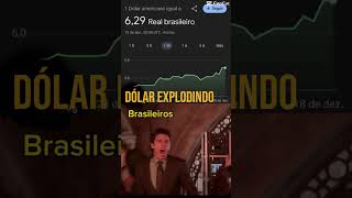 DÓLAR EXPLODINDO… #bolsadevalores #dolar #ibovespa