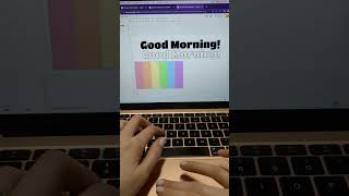 TEACHER TECH TIP! Google Slides Update to Make Color Palettes! 🎨 #teacher #shorts