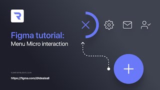 Figma 튜토리얼: 메뉴 마이크로 상호작용 V1