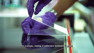 การดัดพับแผ่นอะคริลิก Shinkolite (Bending)