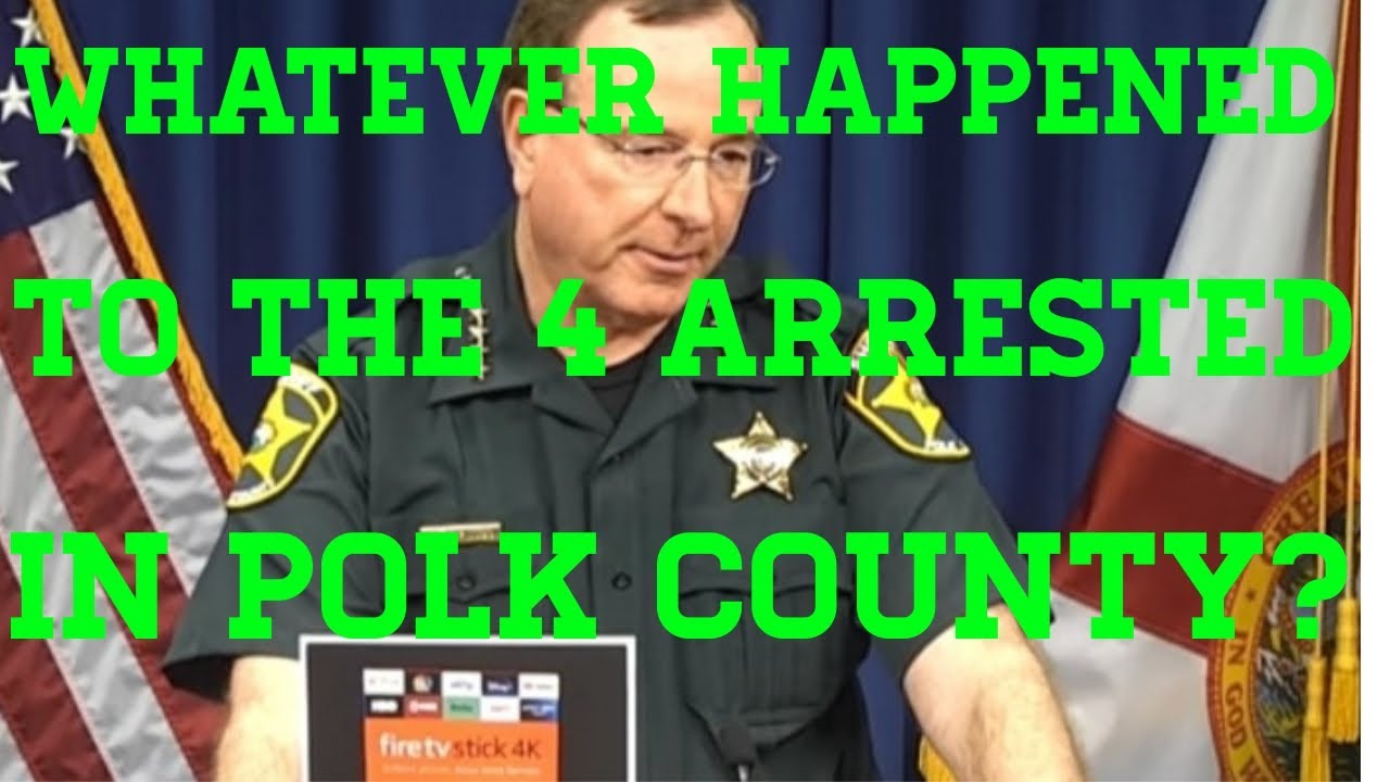 WHATEVER HAPPENED TO THE 4 PEOPLE ARRESTED IN POLK COUNTY FOR SELLING ...