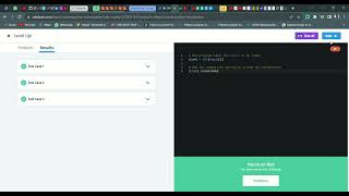 32 Level Up! | Introduction to Python | Sololearn