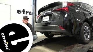 etrailer | Installation: EcoHitch Hidden Trailer Hitch Receiver on a 2022 Toyota Prius