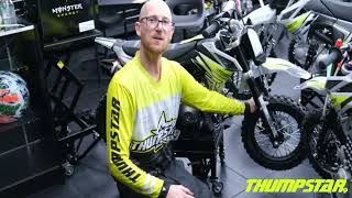 Thumpstar Pit Bike Review | TSK 50 70 90 S4 model | Designed in Australia