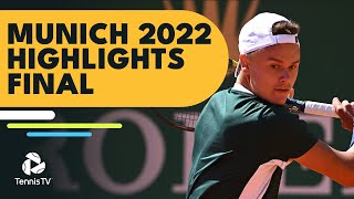 Holger Rune vs Botic van de Zandschulp For The Title | Munich 2022 Final Highlights