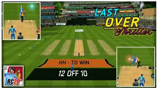 real cricket 20 last over thriller | final over drama