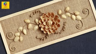 Wall Hanging Jute craft ideas | Home decorating idea handmade | DIY Jute wall Decoration Design