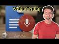 How To Use Voice Typing In Google Docs