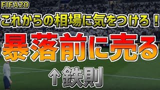 【FIFA20】11月の相場を予想！今後の相場に気をつけろ！！下がる前に売る！！