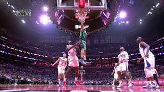 Avery Bradley Monster Dunk | Celtics vs Clippers | 3.6.17 | 16-17 NBA Season