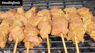 Mishkaki Milaini na Mitaaaamu ya N'gombe/ Beef Skewers