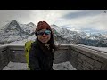 步上 männlichen summit 2343m ~ wengen 2230m 瑞士露營行山之旅 第13集 少女峰區域 jungfrauregion swisscampingtrip