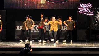 BATTLE OF THE YEAR 2013 JAPAN【Hot Point】