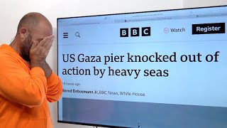 USA PIER in GAZA is DESTROYED - biden's dumb plan fails as palestinians starve..