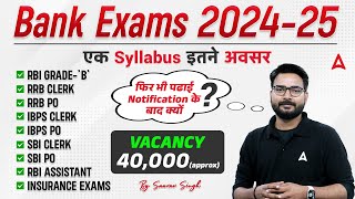 Bank Exam 2024 | Bank Exam Syllabus and Preparation Strategy by Saurav Singh | Adda247