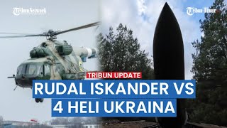 Full Rekaman 4 Heli Angkatan Udara Ukraina Hancur Dihantam Rudal OTRK Iskander Rusia