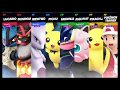 Super Smash Bros Ultimate Amiibo Fights   Request #2046 4 Team Pokemon Battle