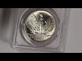 1967 1970 greece silver 100 drachmai pcgs ms68 april 21 revolution commemorative issue w phoenix